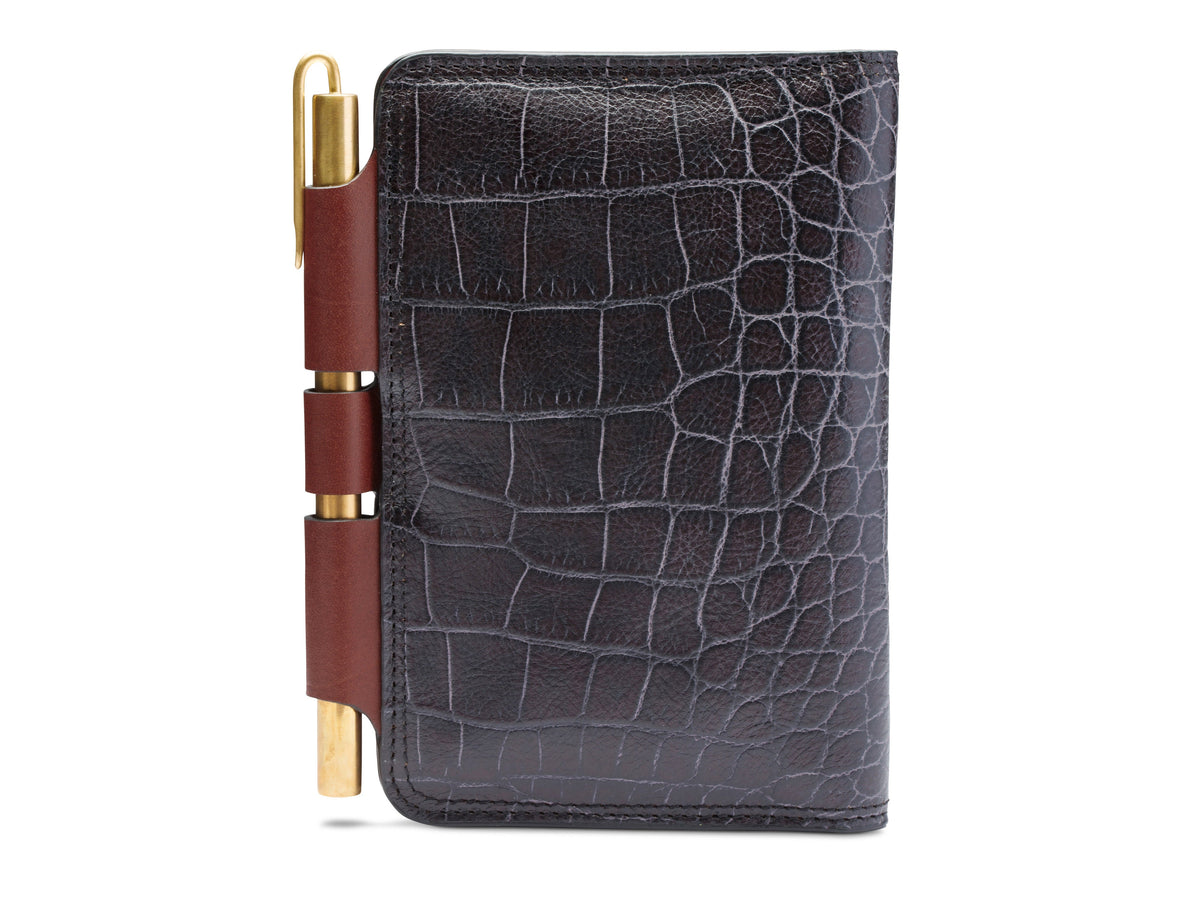 Bosca Vintage Crocco Field Journal  Vintage Crocco