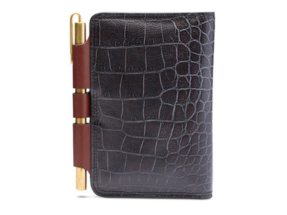 Bosca Vintage Crocco Field Journal  Vintage Crocco