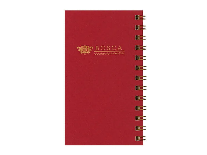 Bosca Spiral Address Book Refill 2.5 x 4.5