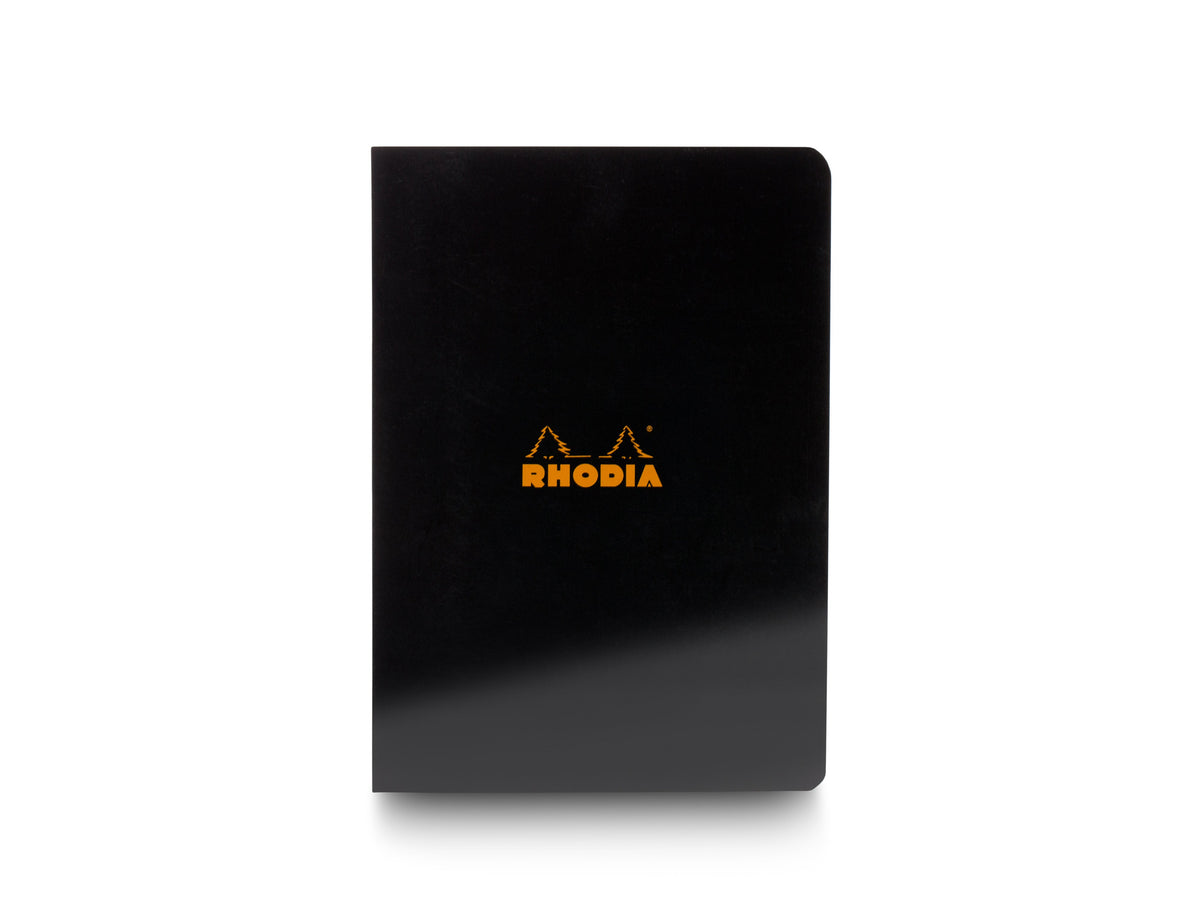 Bosca Rhodia Staplebound Notebook  Black