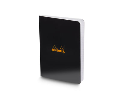 Bosca Rhodia Staplebound Notebook  Black
