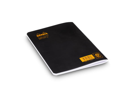 Bosca Rhodia Staplebound Notebook  Black