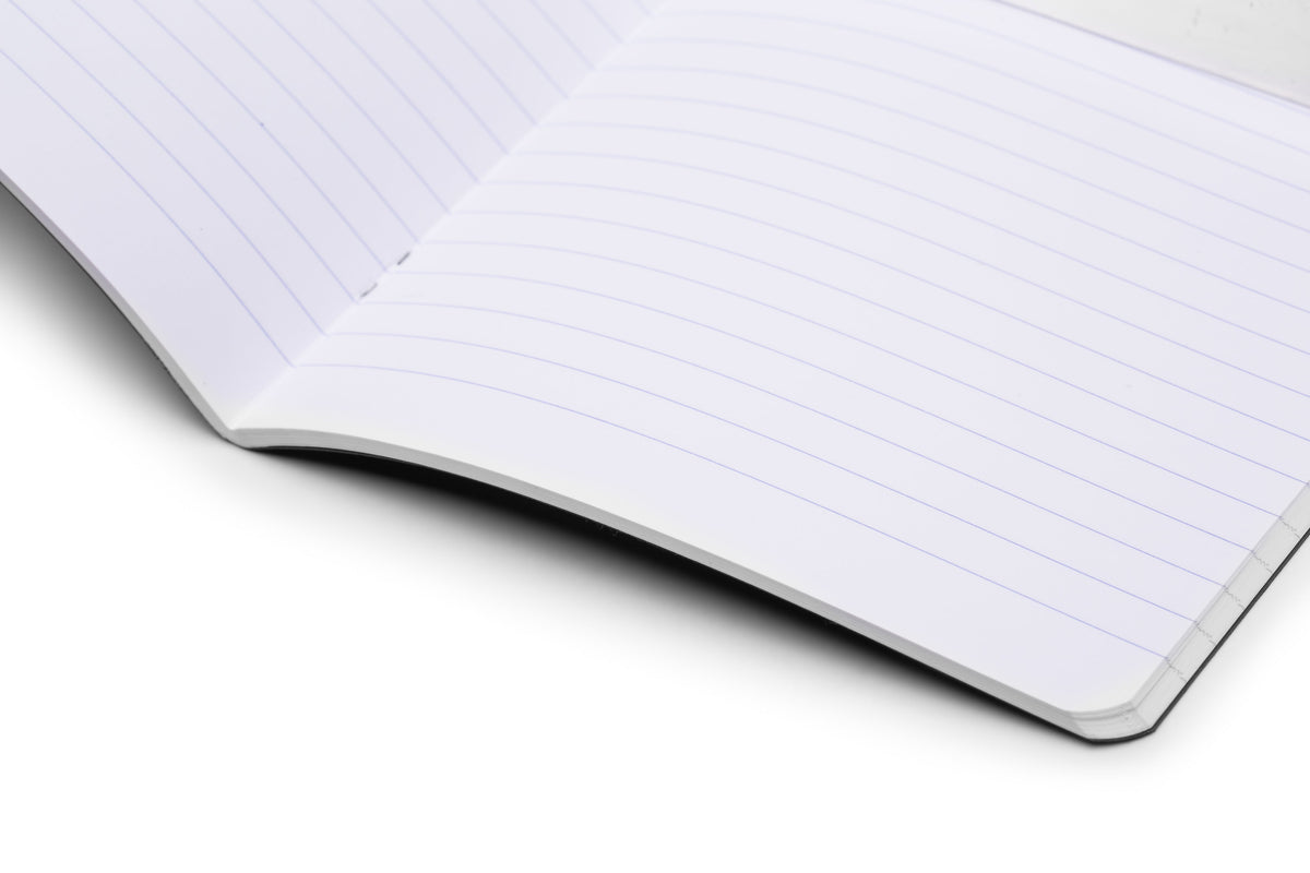 Bosca Rhodia Staplebound Notebook  Black