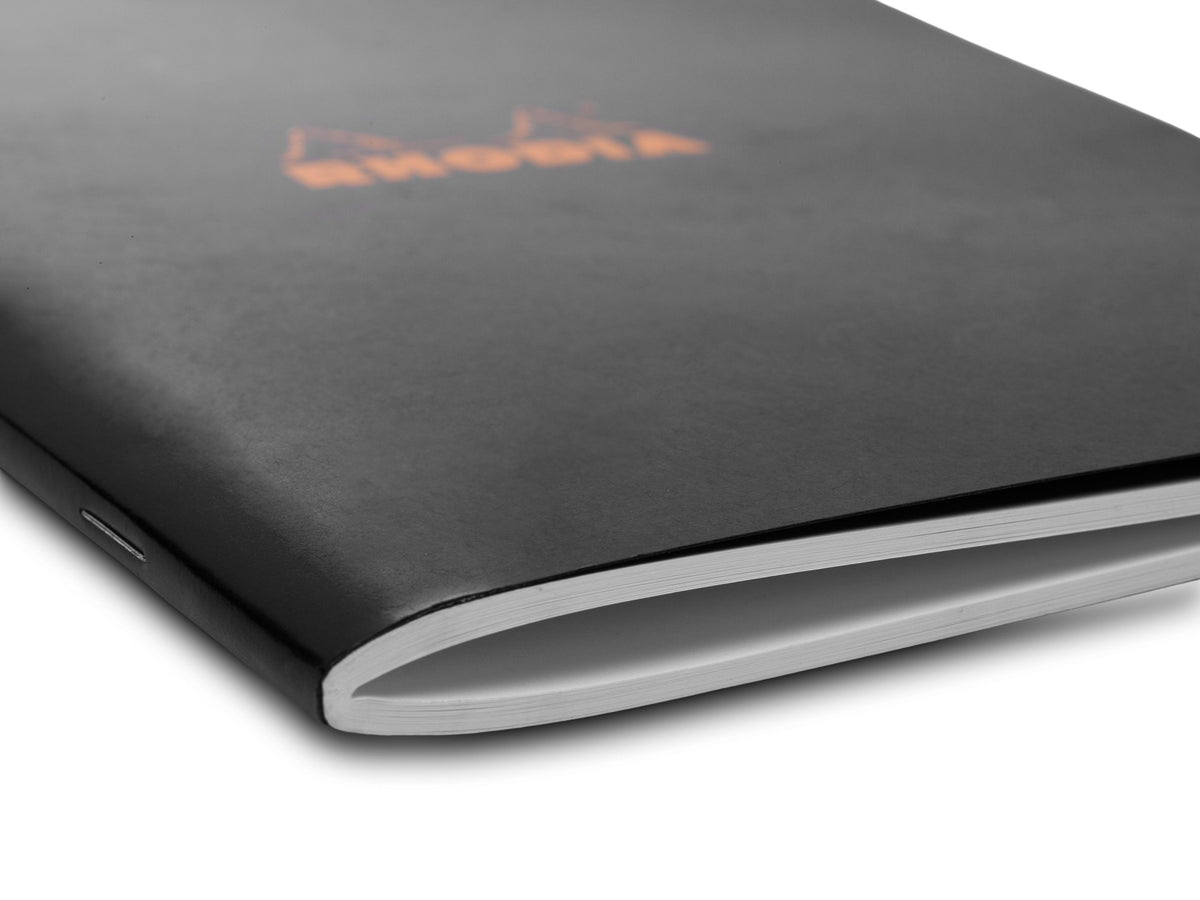 Bosca Rhodia Staplebound Notebook  Black
