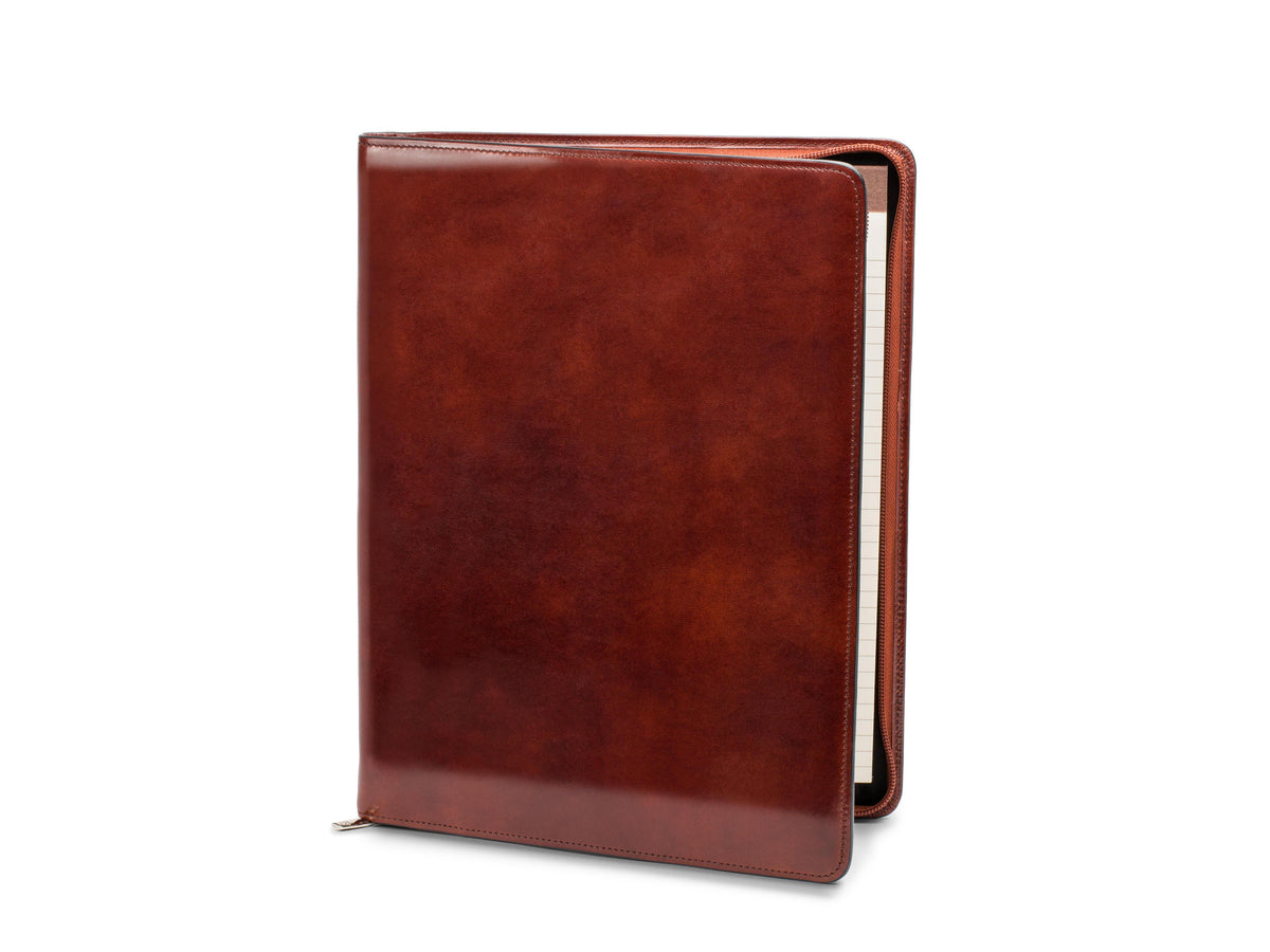 Bosca Old Leather Zip Around Portfolio Black
