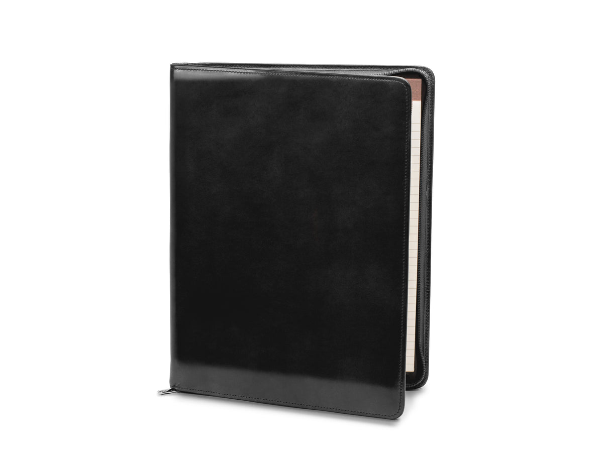 Bosca Old Leather Zip Around Portfolio Black