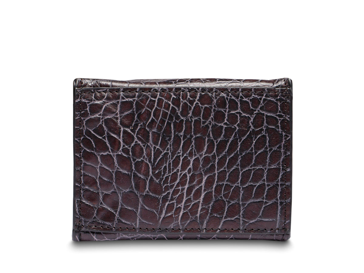 Bosca Vintage Crocco Single Wine Bottle Case Vintage Crocco