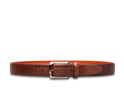 Bosca Avelino Belt  Dark Brown