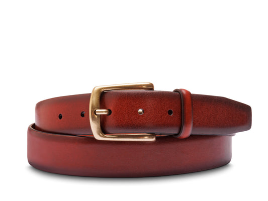 Bosca Smoked OL Belt  Smoked Red