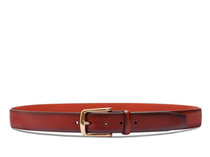 Bosca Smoked OL Belt  Smoked Red