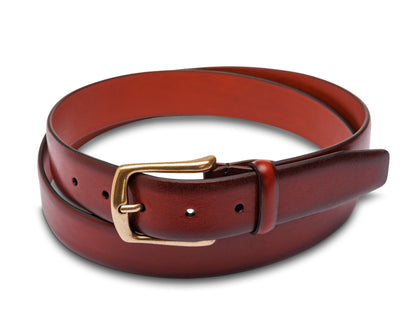 Bosca Smoked OL Belt  Smoked Red