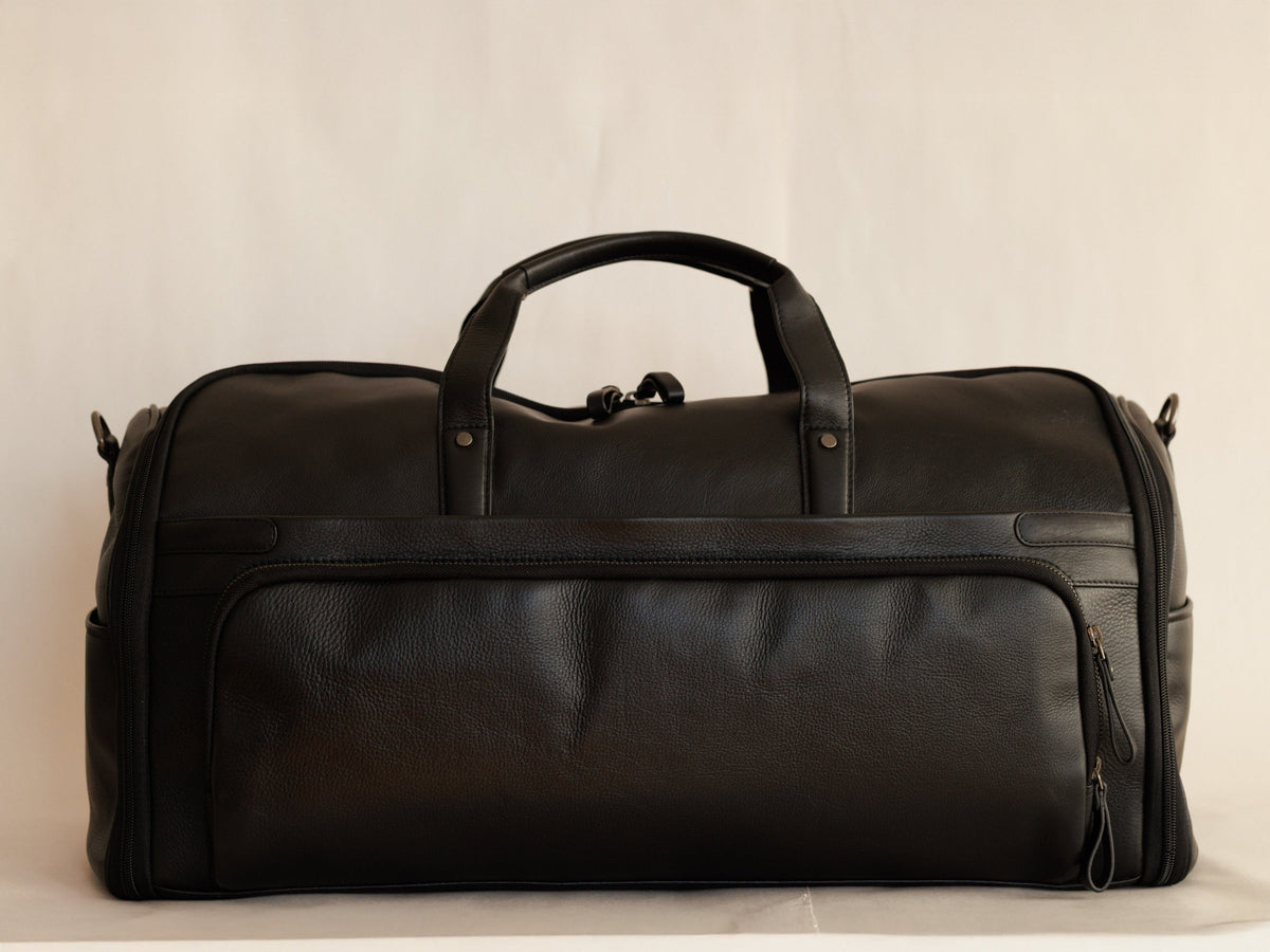 Bosca Duffel/Garment Bag - RFID Black