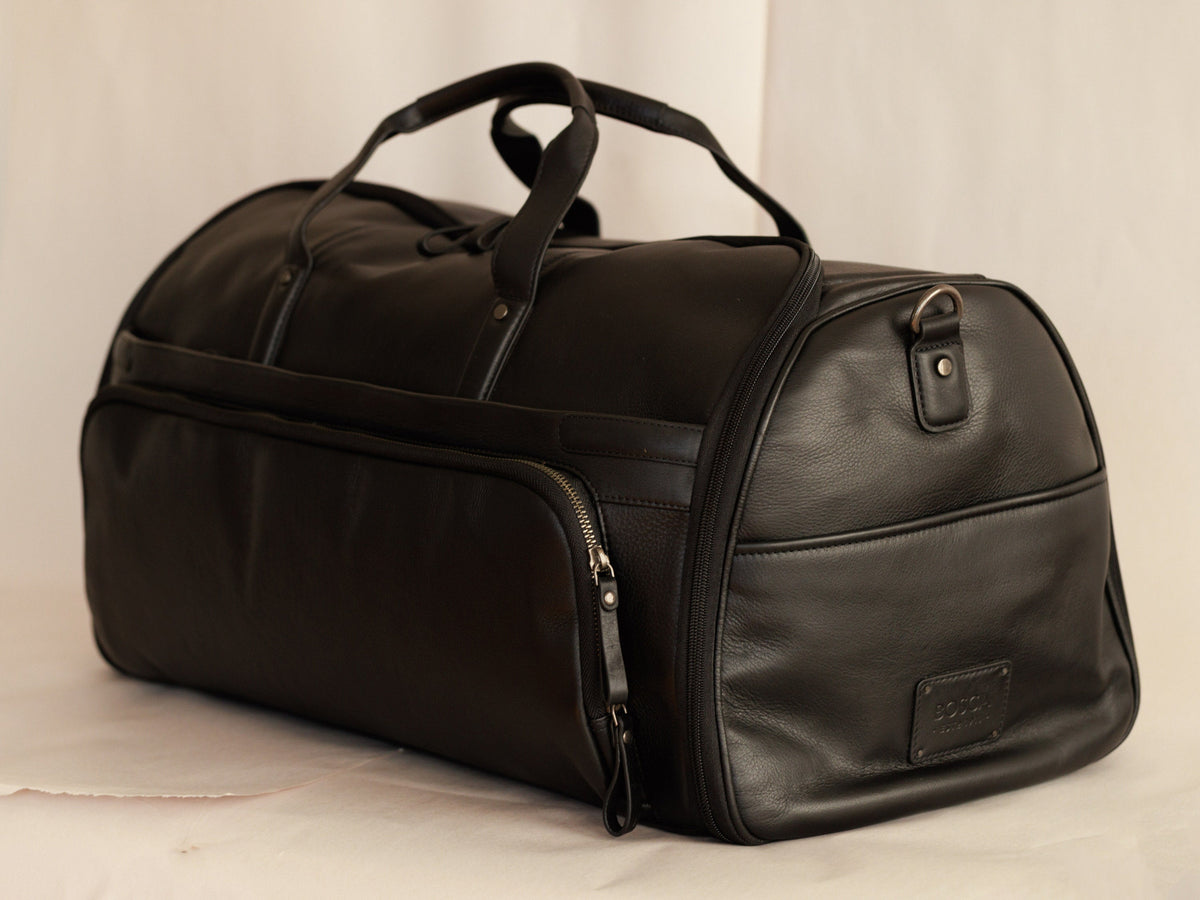 Bosca Duffel/Garment Bag - RFID Black