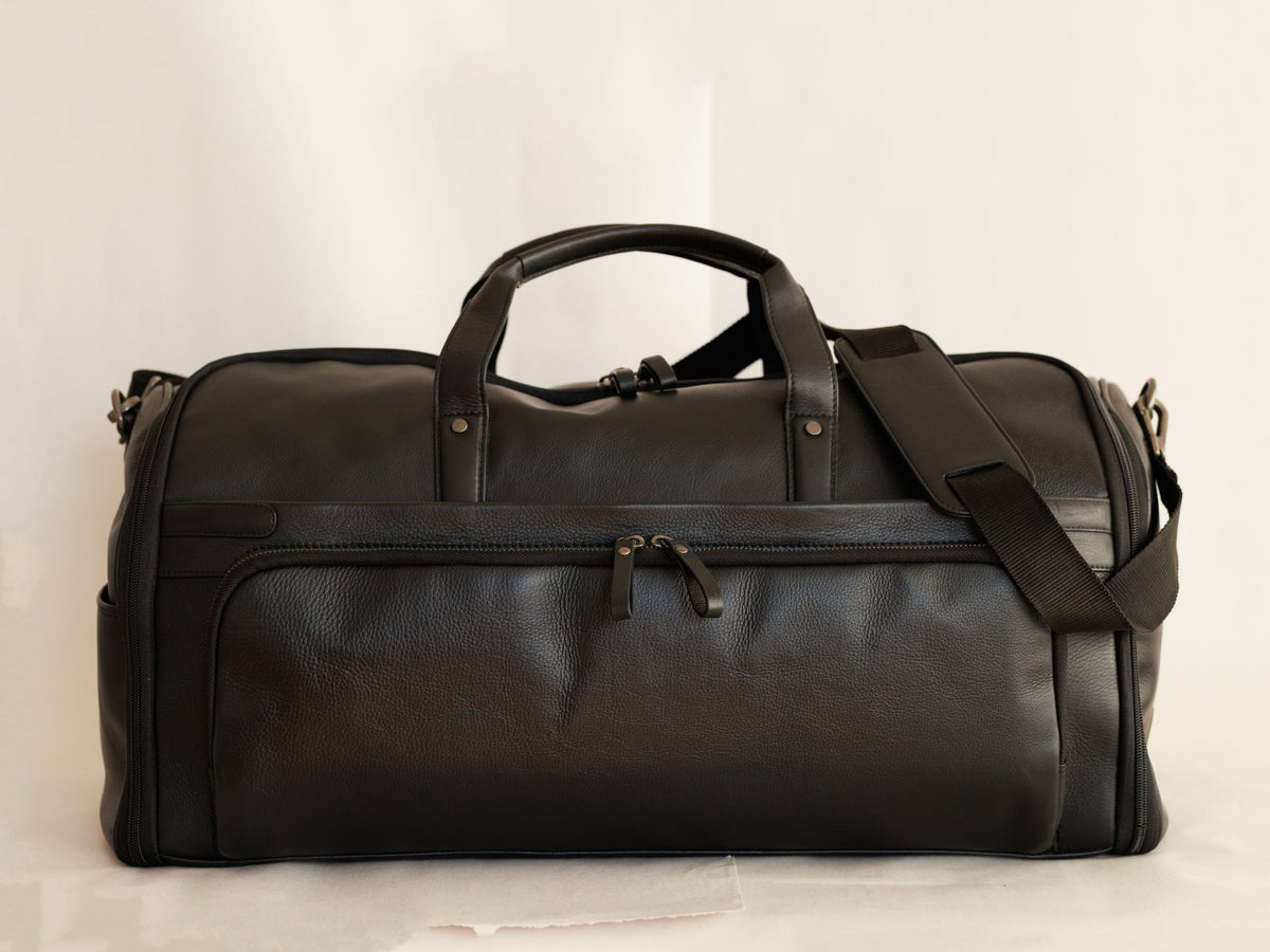 Bosca Duffel/Garment Bag - RFID Black