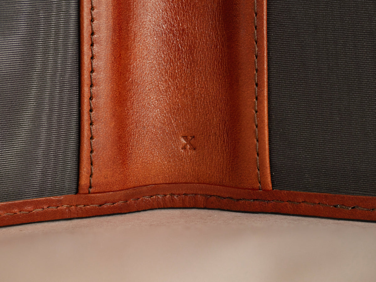 Bosca Old Leather Portfolio Amber
