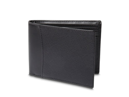 Bosca Saffiano Executive I.D. Wallet Black