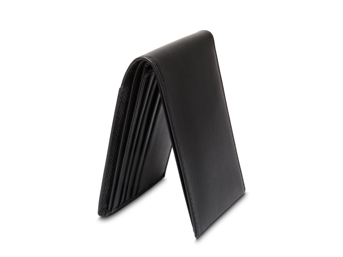 Bosca Saffiano Executive I.D. Wallet Black