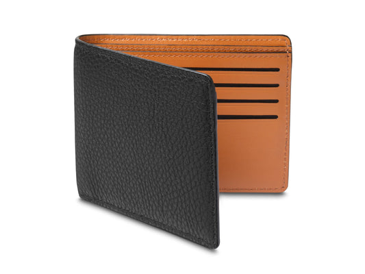 Bosca 8 Pocket Wallet Monfrini Contrast Dark Blue/Wine