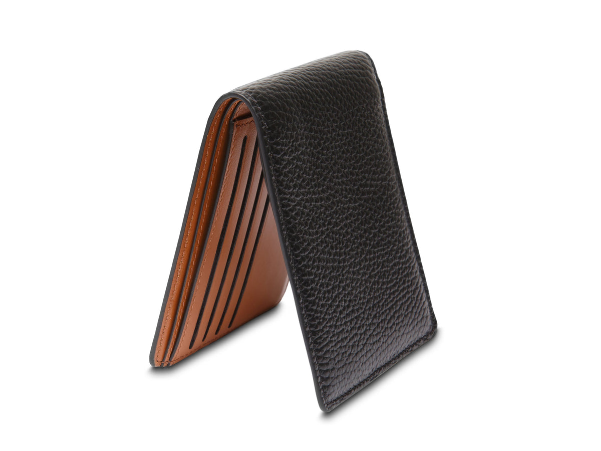 Bosca 8 Pocket Wallet Monfrini Contrast Dark Blue/Wine