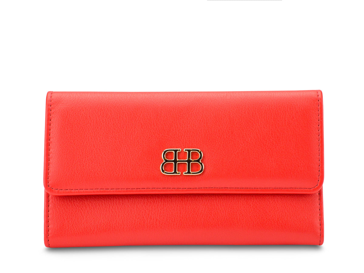 Bosca Nappa Vitello Slim Credit Case Black