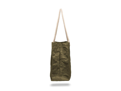 Bosca La Carta Beach Tote  Olive