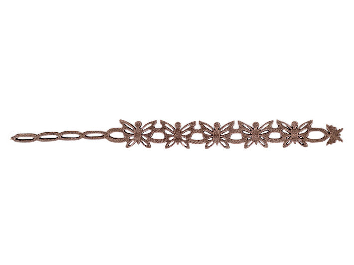 Bosca Women's Butterfly Bracelet  taupe