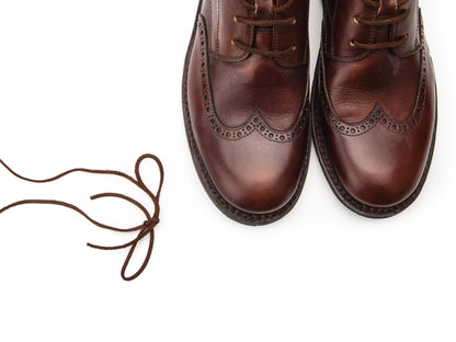 Bosca Shoes & Shoe Strings Leather  Dark Brown