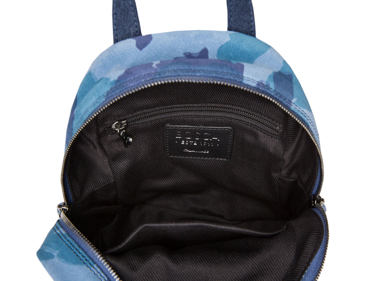 Bosca Camo Sydney Backpack  Blue Camo